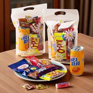학교 단체 간식 비타파워 교회 학원 수능 시험 응원 합격기원 수험생 캠프 과자 선물 세트 회사 워크샵 관공서 지자체 행사 지퍼백 간식꾸러미