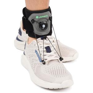 도르시플렉시온 지지 드롭 방지 브레이스 보행 신발 아일렛 후크 부착용 위한 회전 노브 AFO 발목 보조기 1팩 갖춘 JOMCA 조절 가능한 보조기