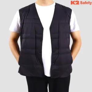 K2 세이프티 구스 다운 패딩 조끼 남성 경량 VE1281