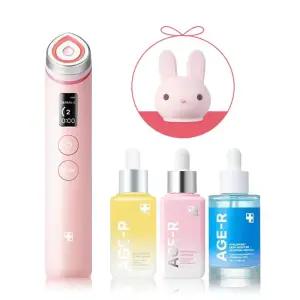 메디큐브 에이지알 부스터 프로(핑크)+글루타치온1개+펩타이드1개+히알루로닉1+토끼헤