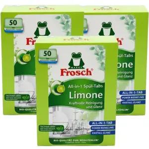 프로쉬 올인원 식기세척기 세제 그린레몬 18g 50개입 3개