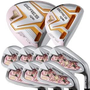 [혼마] 베레스 아이주 AIZU 3스타 여성용 풀세트 9개 클럽만(DR UT 7아이언)