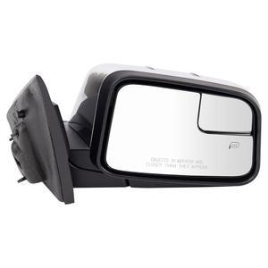 2010 링컨 MKX FO1321471과 호환 메모리 퍼들 라이트가 장착된 TRQ 조수석 측면 파워 열선 미러 크롬 커버