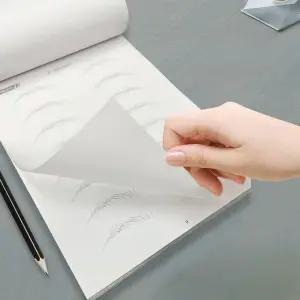 눈썹그리기 도안책 반영구 드로잉북 연습장 눈썹문신