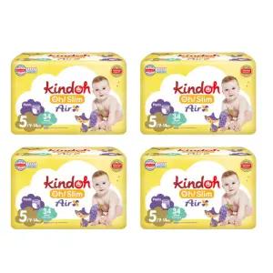 킨도 프리미엄 오슬림에어 팬티형 5단계 34매 4팩