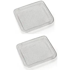 리빙웰 에어프라이어 망 바스켓 바구니 트레이 X2