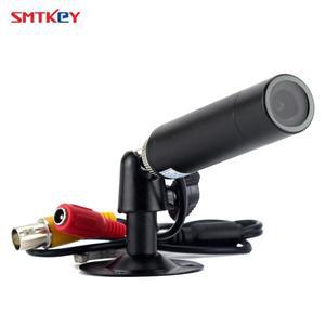 컬러 미니 총알 비디오 카메라, CVBS 아날로그 960H 감시 브래킷 포함, HD 800TVL 또는