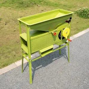 들깨 들깨탈곡기 참깨 콩터는기계 탈망기 풍구 제거기 땅콩