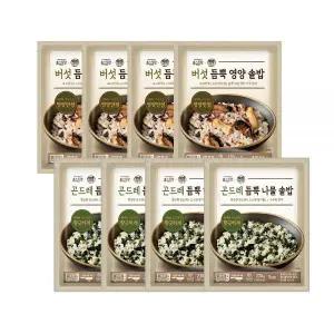 자연별곡 볶음밥 곤드레 솥밥 4인 버섯 솥밥 4인 외 2종 한식 냉동 295002