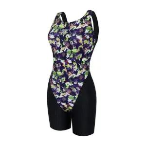 아레나 세이브존08 여성수영복 데이지힐 4부 반신 U백 A5FL1LD41GRN