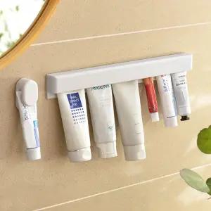 무타공 튜브 거치대 걸이 공중부양템 롱 홀더 치약