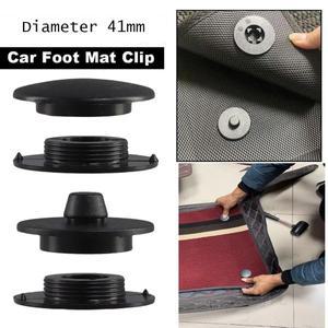 범용 자동차 바닥 매트 미끄럼 방지 고정 그립 이중 레이어 클립 세트 매트 카펫 매트 카펫 러그 클램프 버