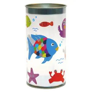 행복한 무지개물고기 투명저금통(4인용) 여름 여름미술 만들기