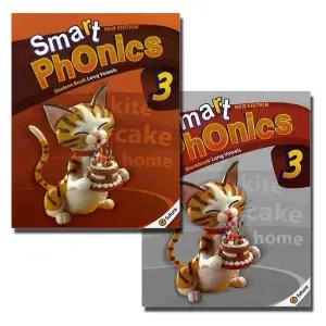 스마트 파닉스 Smart Phonics 3 - Student Book 교재   Work Book 워크북 세트