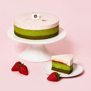 오설록 스트로베리 그린티 케이크, 1개