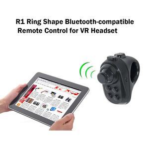 R1 미니 링 Bluetooth4.0 충전식 무선 VR  게임 컨트롤러 조이스틱 패드, 안드로이드 아이폰 전화 3D 안경