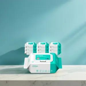 변기용 물티슈 화장실용 비데용 대변 물티슈 80매입 10개