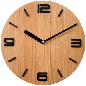 브론즈하우스 SDC-024S 입체 못 없는 무소음 벽시계장식 인테리어 거실 사무실 집들이선물 장식품 걸이품