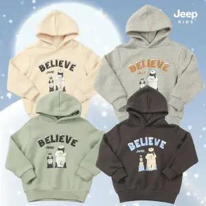 [지프키즈](신세계 사우스시티) 기모 펭귄 곰후드티KP4THU094 (기모)