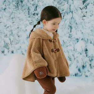 [보리보리/해피프린스]로티 더플 후리스 아기 망토