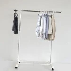 매장용 다올 이동식 행거 815 화이트 철재행거