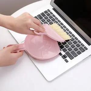 빗자루 쓰레받기 세트 미니 책상 청소 스마일 빗자루_23537347