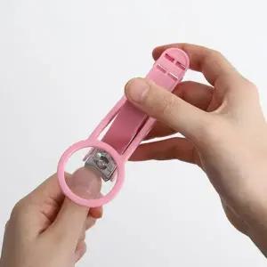 부모님 어르신 손발톱 튐방지 돋보기 위생손톱깎이2개