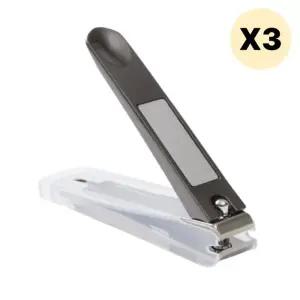 JAJU 자주 발톱깎이 일자 커팅 손톱깍이 네일 케어 3P