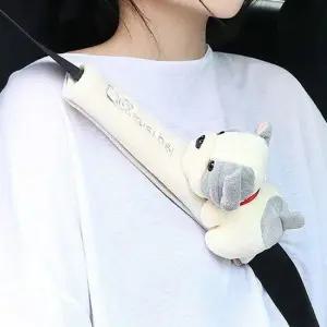 차량 안전벨트 인형 쿠션 가드 안전벨트가드 안전벨트커버 안전벨트인형 차량용벨트커버