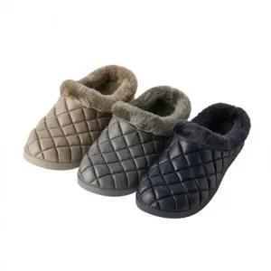 체크 누빔 웜 슬리퍼 겨울 털슬리퍼 남자 털실내화 털슬리퍼 털신발 털사무실슬리퍼 여자사무실슬리퍼 겨울