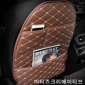 뒷좌석 킥커버 매트 차량 보호 시트 커버 시트백 차량용시트포켓 뒤좌석포켓