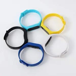 [콩심팥심]컬러 LED 운동 실리콘 손목시계 손목시계 스포츠