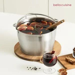 벨라쿠진 9리터 잼팟+유리뚜껑 세트 /인덕션 가능