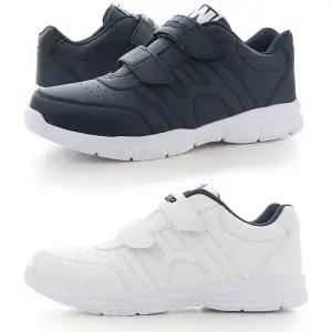 210g 가벼운 남자 찍찍이 경량 흰색 남성 운동화