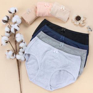 데일리 무지 여성 면팬티 빅사이즈 여자 학생 면 팬티