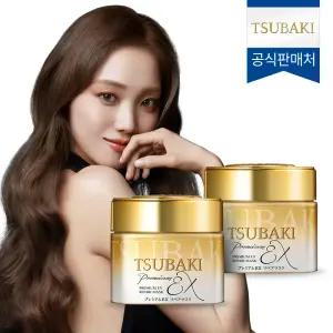 츠바키 프리미엄 EX 리페어 마스크 180g 2개