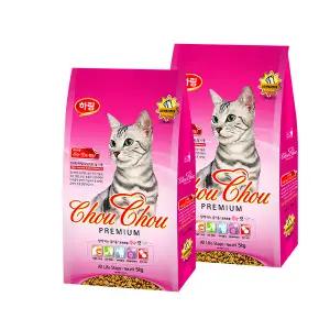 슈슈캣 5kg x 2개 전연령 고양이사료 슈퍼푸드