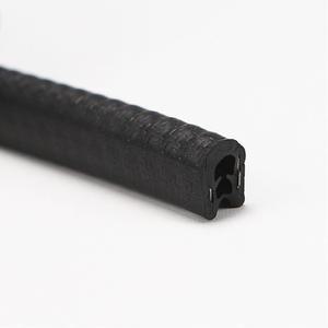 국산 고무뱀띠 철판 유리 고무 패킹 철판패킹 흑색 1m