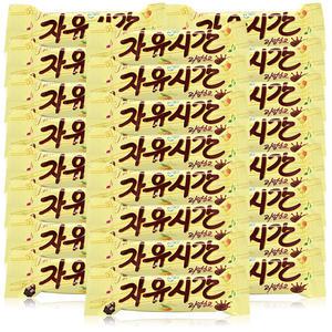 해태 자유시간 36g 24개,간식 초콜릿 초코바 땅콩