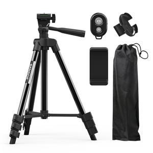 바나다 스마트폰 카메라 4단 삼각대 5종 세트 블랙 BND-TP4001