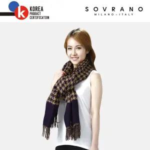 [대구백화점] [소브라노]남녀공용 하운즈투스 체크 머플러 숄(HK-05-202012)