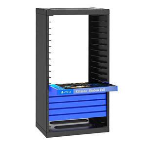PS5 PS4 게임타이틀 정리 거치대 스탠드 블랙 정리대 정리함