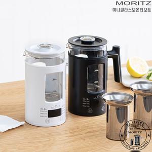 모리츠 MEP-1360UMB 미니 글라스 전기 티포트 티 마스터 포트 MEP-1060UMW 분유 건강 차