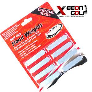 [지온골프] 발란스조정 납테이프(8p)/납스티커/샤프트피팅/헤드피팅/웨이트조절/밸런스조정/스윙웨이트