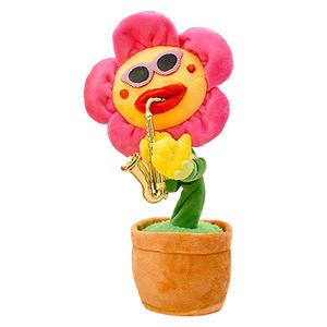 다다랜드 춤추는 해바라기 인형 핑크, 1개