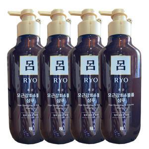 려 흑운 모근강화 볼륨 샴푸 400ml x 4개 *