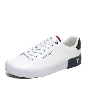 타미힐피거 래클린 스니커즈 화이트 남자 레더 운동화 캐주얼화 신발 RACKLIN-WHT