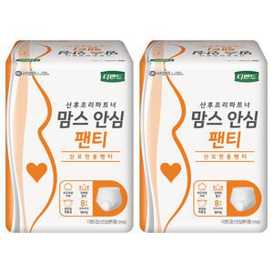 디펜드 맘스 안심 팬티 산모용, 8매, 2개(16매)