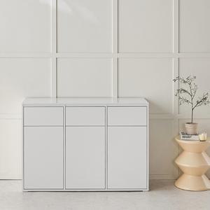 한스리빙 분리수거함 가정용 재활용 사무실 탕비실 쓰레기통 업소용 3단 50L