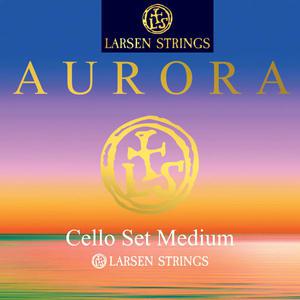 라센 오로라 첼로현 미듐 스트롱 세트